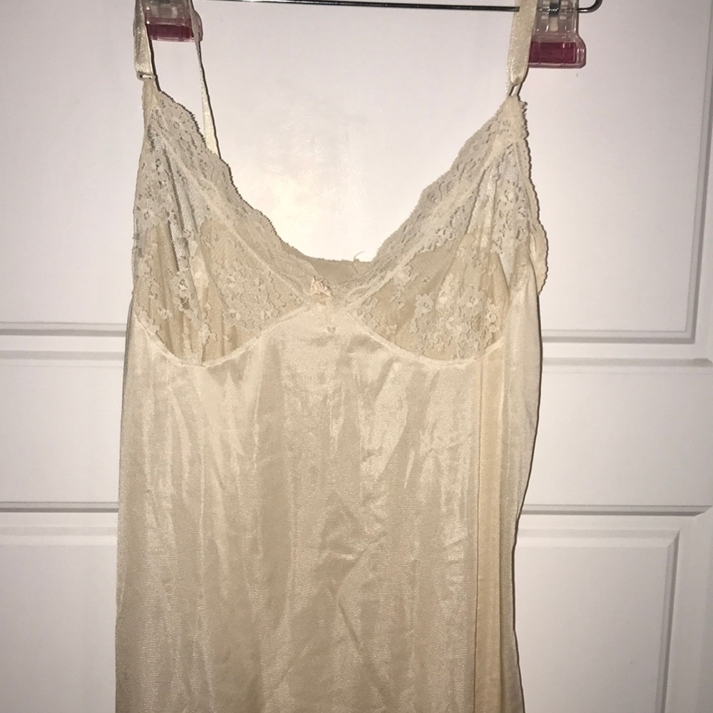 VINTAGE LACE SLIP DRESS